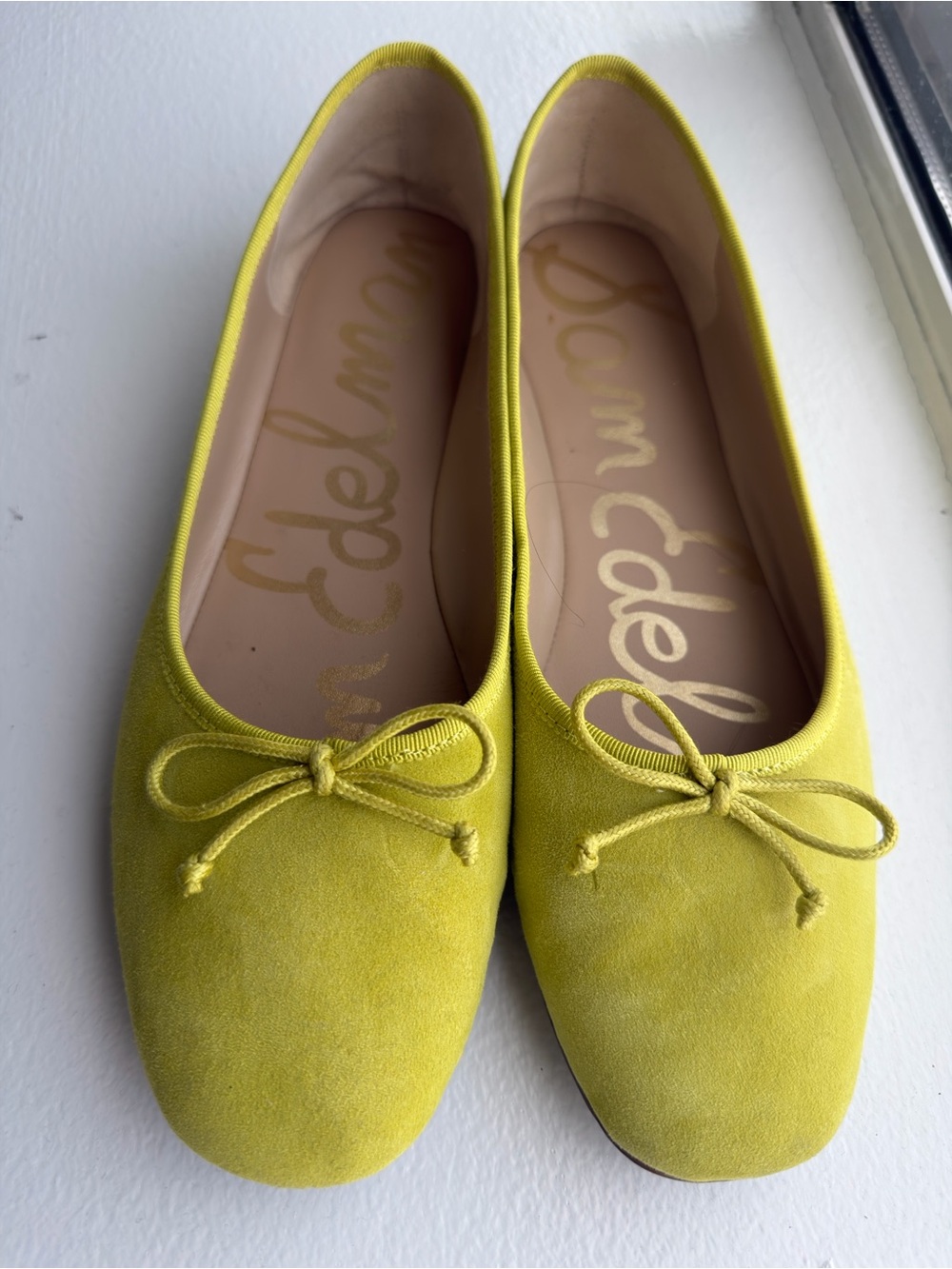 Sam Edelman Suede Ballet Flats